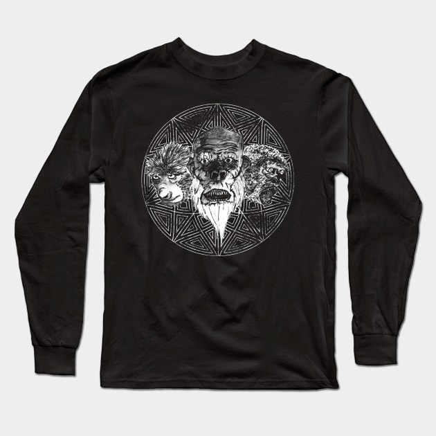 Trinity Long Sleeve T-Shirt by Funky Edge Underground